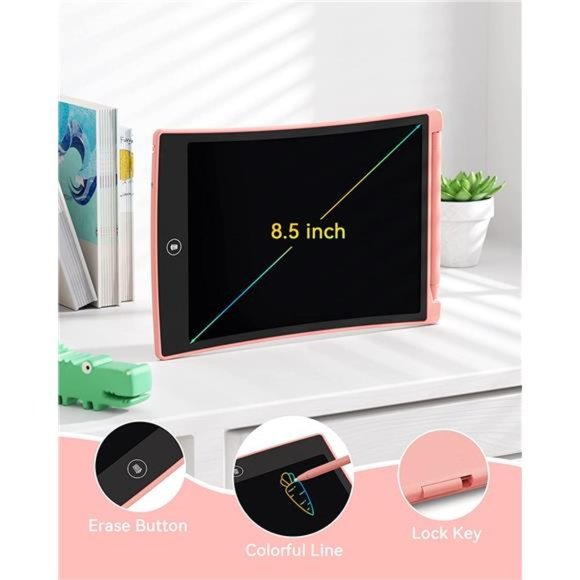 3 Packs LCD Writing Tablet, Drawing Pad Doodle Board Erasable, Age 3 - 8 Years - Picture 2 of 6